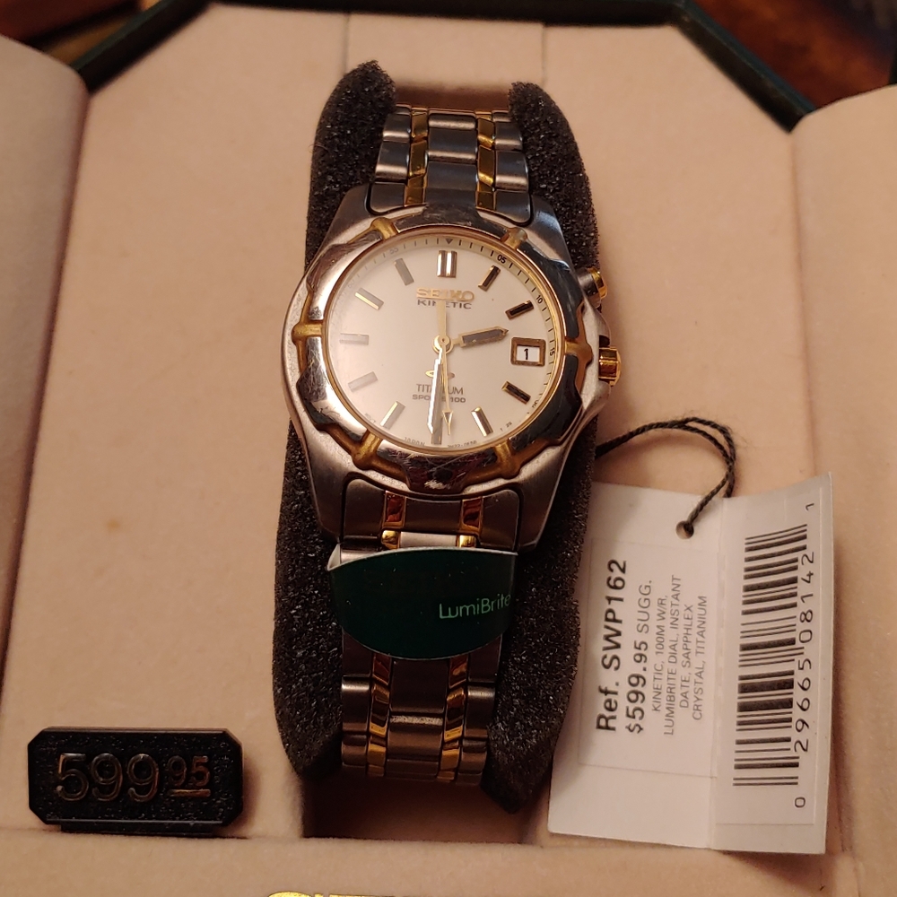 Seiko SWP162 Kinetic Ladies Watch